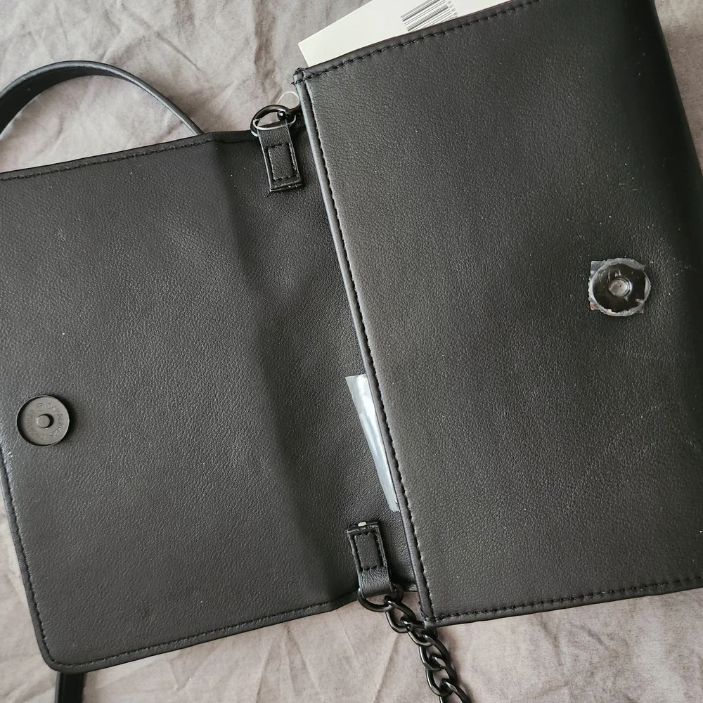 Betsey Johnson Black Heart-Embellished Crossbody Bag - Picture 5 of 5